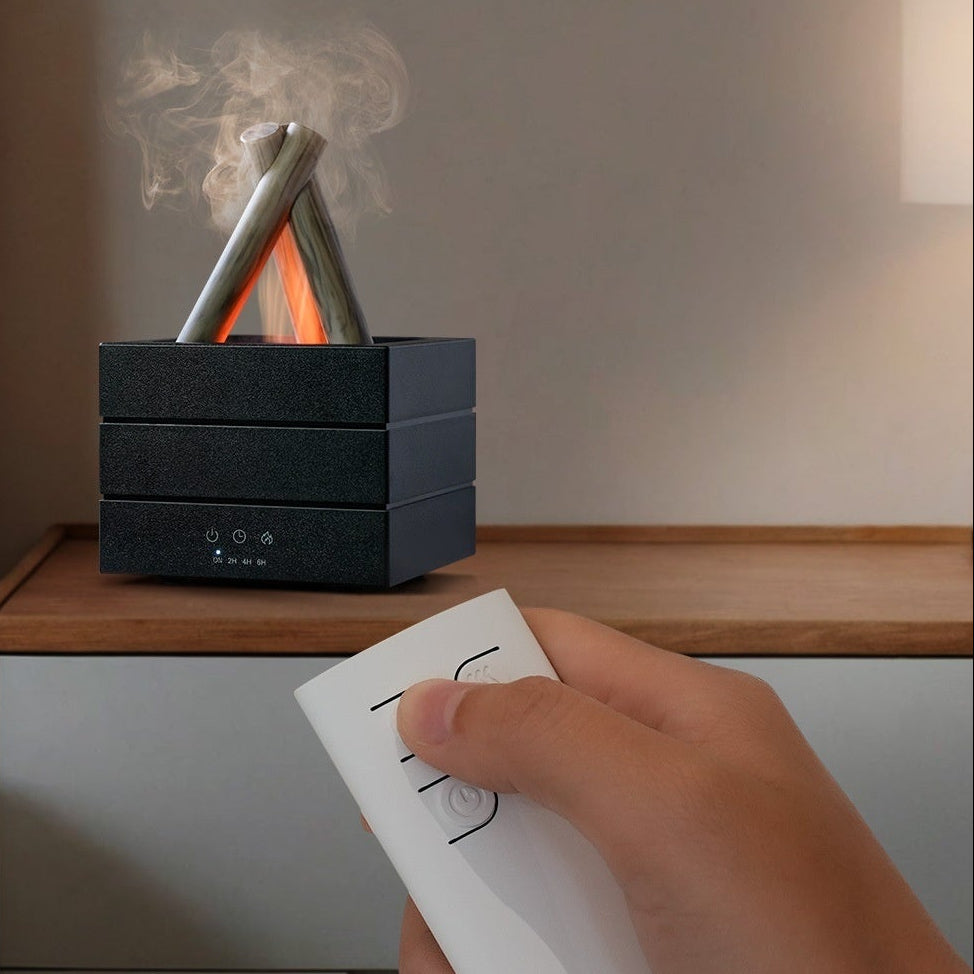Flame Effect Aromatherapy Mist Diffuser