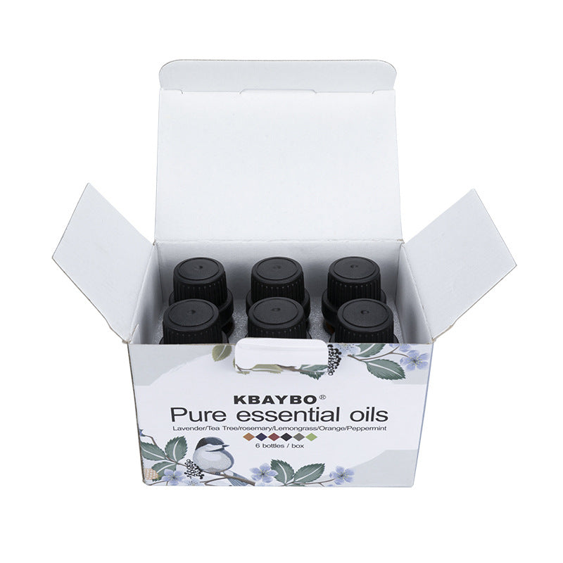 6 Piece Aromatherapy Essential Oil Set