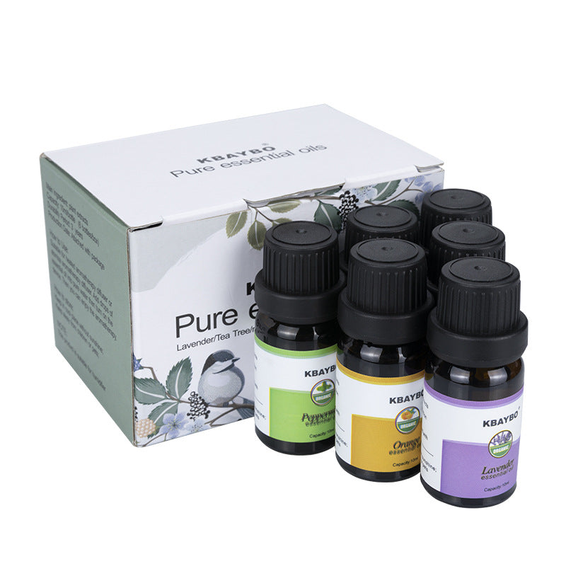 6 Piece Aromatherapy Essential Oil Set