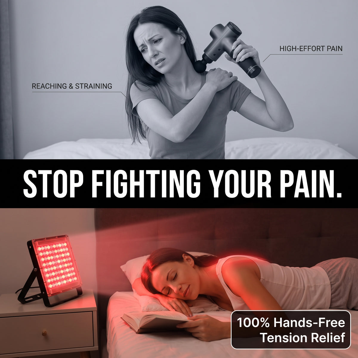 Infrared Red Light Therapy Lamp