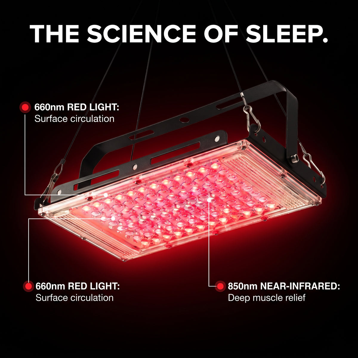 Infrared Red Light Therapy Lamp
