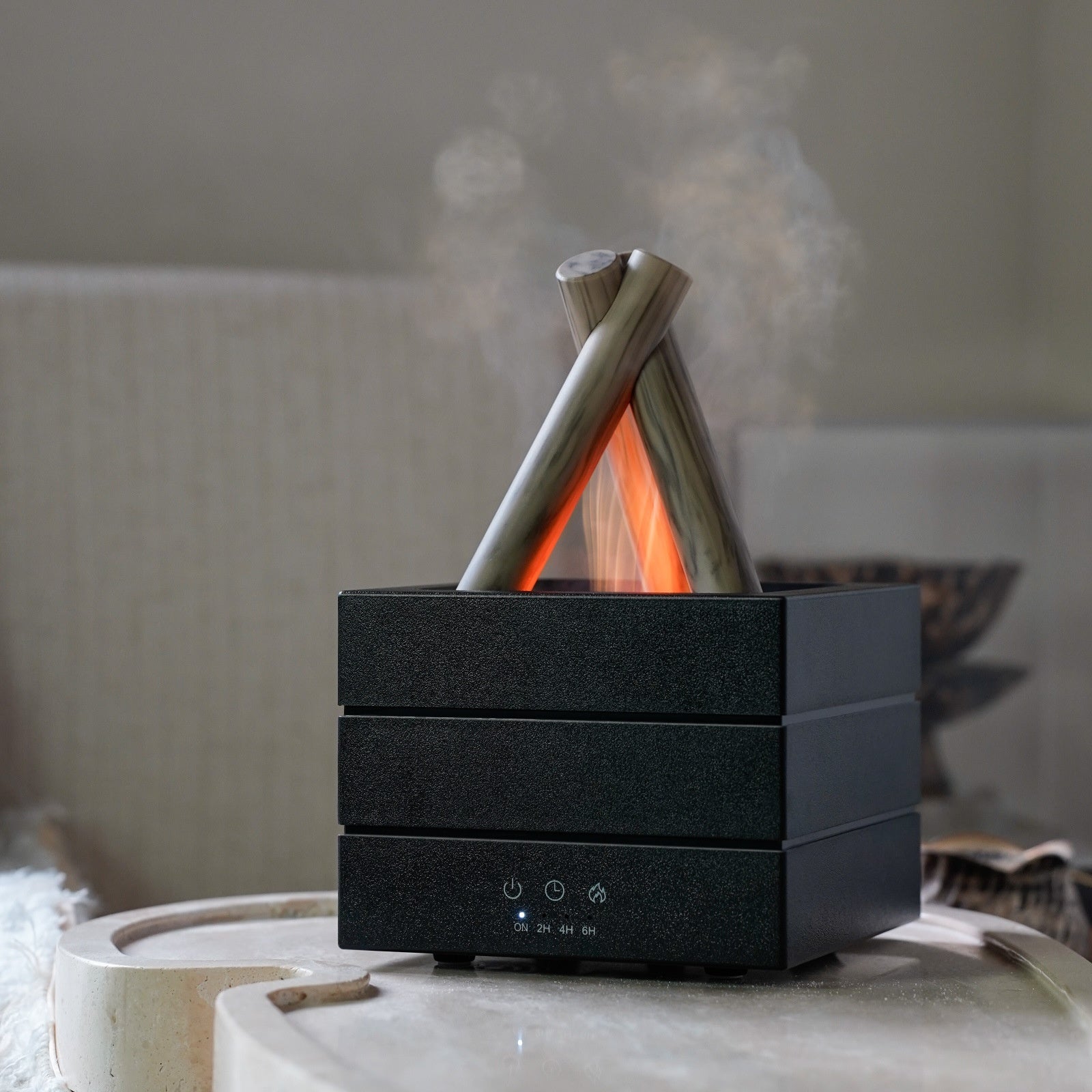 Flame Effect Aromatherapy Mist Diffuser